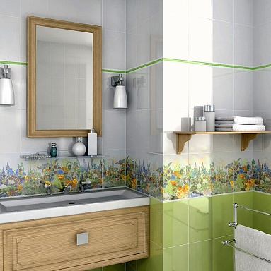 Бордюр Kerama Marazzi 130 Белый карандаш 20*1.5