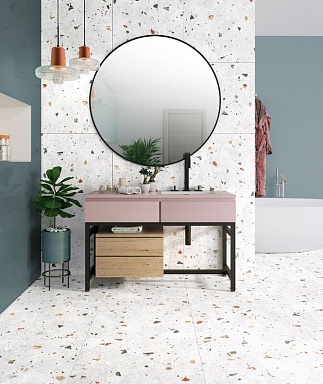 Керамогранит Codicer Sonar White Hexagonal 22x25