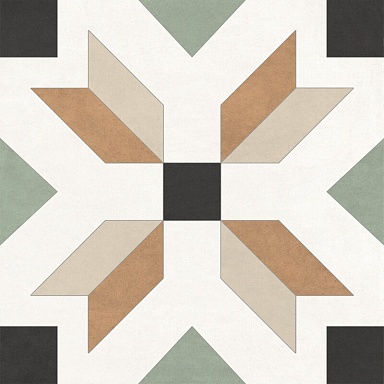 Керамогранит New Trend GP2020DMX31 Design Mix 1 матовый 200x200x8