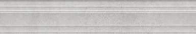 Kerama Marazzi BLF016R Бордюр Багет Догана серый светлый матовый обрезной 40x7,3x2,7