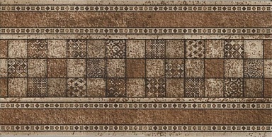 Подступенник SDS Keramik Bremen Stellstufe mit Dekor Rotbraun 15,5*31