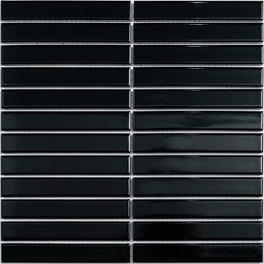 Мозаика NSmosaic P-532 Porcelain series (2.2*14.5) 29.6*30