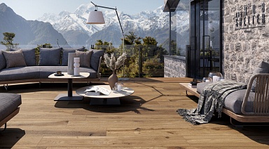 Керамогранит Rondine Group J89890 Timeless Ecru Chevron Rett 60x120