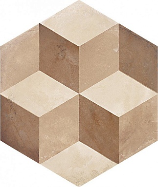 Декор Marca Corona Mix Decori Esagonо Vers. C 25х21,6