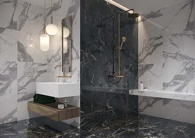 Керамогранит CERRAD 5903313315456 Marquina Gold Rect R9 119.7x59.7