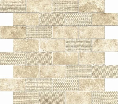 Мозаика Atlas Concorde Italy 9AKB Aix Blanc Minibrick Tumbled 30,5x30,5