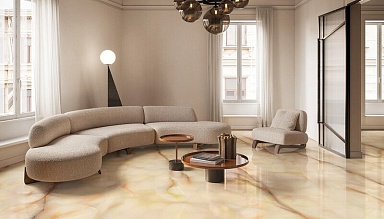 Керамогранит Emil Ceramica EMMN Tele Di Marmo Pure Onyx Perla Full Lappato 9mm 60x120