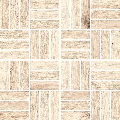 Cersanit WS6O306 Мозаика Woodhouse светло-бежевый 30x30