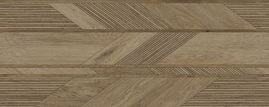 Плитка Porcelanosa 100337338 Gent Arrow 3D Roble 59,6x150
