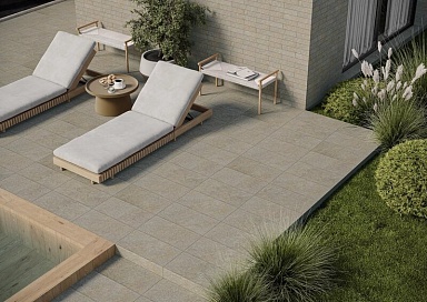 Ступень Paradyz Eremite Crema Stopnica Prosta Struktura Mat 30x60