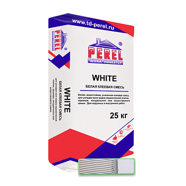 Клей Perel Клеевые смеси White 0317 25 кг