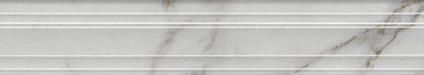 Kerama Marazzi BLF025R Бордюр Багет Монте Тиберио бежевый светлый глянцевый обрезной 40x7,3x2,7