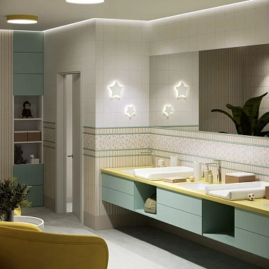 Плитка Kerama Marazzi 5276 Калейдоскоп беж темный 20*20