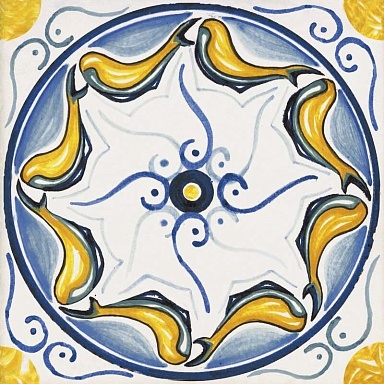 Декор Sant Agostino Sole Mix Luc 20x20