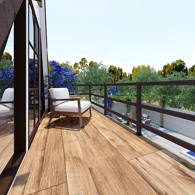 Керамогранит Usak Seramik Bali Brown Matt 60x120