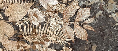 Декор Naxos 136928 Mockup Lastra Floralia Nat.Ret. 120x278