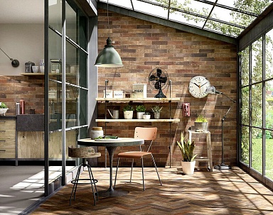Бордюр Marazzi Italy MMMT Terramix Marrone 7*19