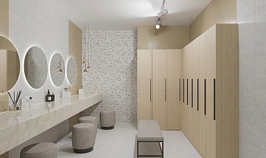 Плитка Azori Colormix Cemento Grey 42x42