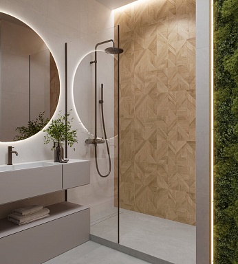 Керамогранит Arcadia Ceramica RT7011-P Rockwood Beige Rustic Wood 60x120