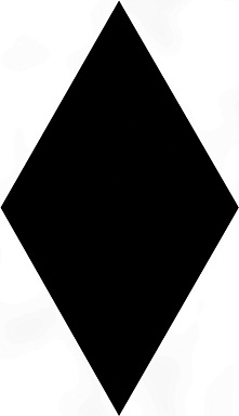 Kerama Marazzi KMD2SRB005BN Декор Риад чёрный глянцевый 13,5x7,8x0,9
