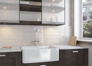 Плитка Equipe 23085 Carrara Metro 7.5x30