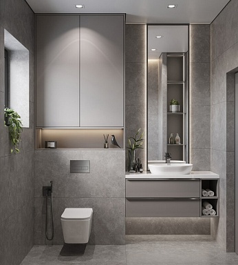 Керамогранит Creanza SL1003-A Oviedo Silver Solido 60x120