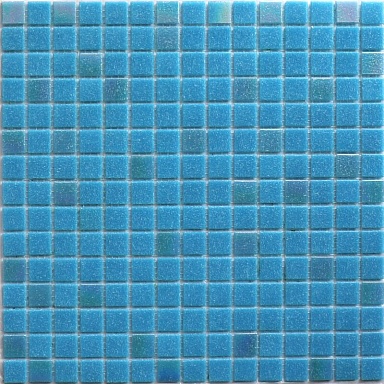 Мозаика NSmosaic MIX29 стекло синий (сетка) 20x20x4 327x327