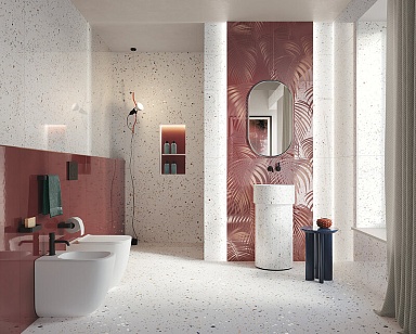 Плитка FAP Ceramiche fTOI Materia Brillante Borgogna Brillante RT 50x120