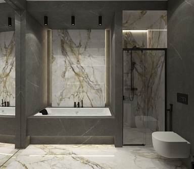 Керамогранит Moreroom Stone MN039AY281206 Calacatta Royal Matt 6mm 120x280