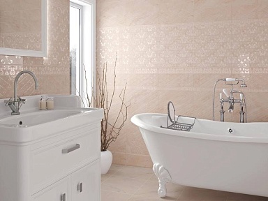 Плитка Kerama Marazzi 15120 Флораль грань 15x40