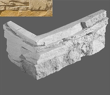 Искусственный камень Leonardo Stone Угловой элемент Луара 050/8,5x10x1,5