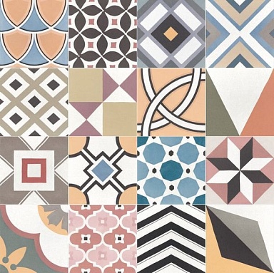 Керамогранит Equipe 22104 Caprice Patchwork Colours 20x20