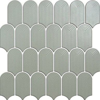 Мозаика NSmosaic R-350 керамика матовая (45x86x6) 288x298