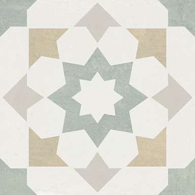 Керамогранит Harmony 39596 Doha Green Star SP/22,3 22,3x22,3