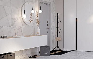 Керамогранит Dako E-3010/MR Harmony Белый ректификат 600x600x9