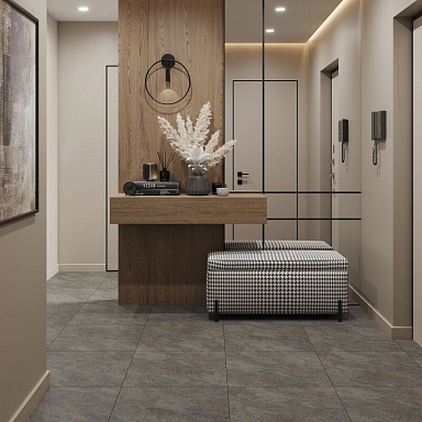 Керамогранит LB-Ceramics 6246-0118 Асгард серый 45х45