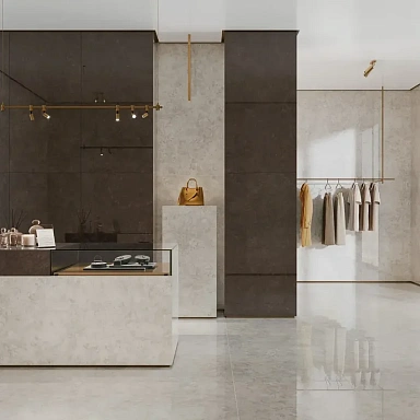 Керамогранит Kerama Marazzi KM8016G0312R Вердон оранжевый лаппатированный обрезной 80x160x0,9
