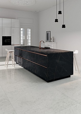 Керамогранит Grespania 78NH98P Nero Ardi Pulido 5.6 mm 120x278