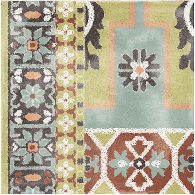 Керамогранит ABK 0003351 PLAY CARPET MIX MULTICOLOR 20x20