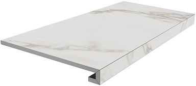 Kerama Marazzi SG850190R/GCF Ступень клееная Монте Тиберио серый светлый матовый 33x80x0,9
