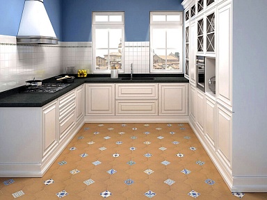 Декоративная вставка Kerama Marazzi STG/A486/1146 Капри майолика 9.9х9.9