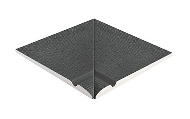 Бордюр Serapool 107-2009.2IK Внутренний угловой элемент поручней Apache Anthracite 32,5x32,5