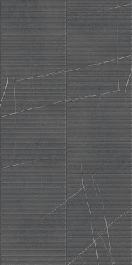 Керамогранит Global Tile GT1206014965MR Nylo Черный линии 60x120