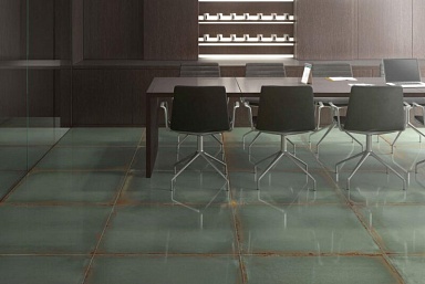 Керамогранит Land Porcelanico LOOKBACK BLACK LAPPATO 44.63x89.46