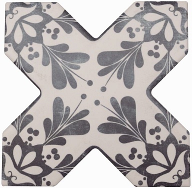 Декор Cevica Becolors Cross Dec. Stencil Navy 13.25х13.25