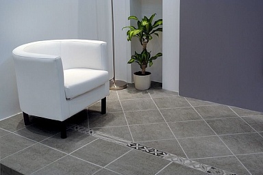 Gresmanc Ступень фронтальная Evolution Stone White 120x33