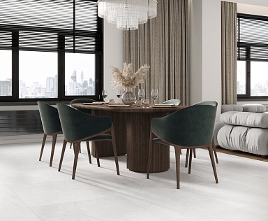 Керамогранит Laparet Proxima Bianco белый 80x80