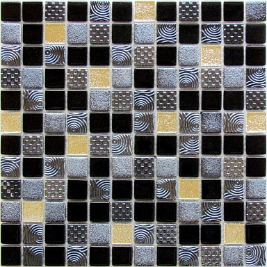 Мозаика Bonaparte Domino (стекло) 23*23 300*300