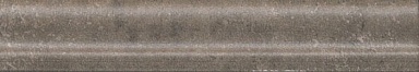 Бордюр Kerama Marazzi BLD017 Багет Виченца коричневый темный 15x3