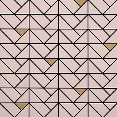 Мозаика Marazzi Italy M3J2 Eclettica Rose Mosaico Bronze 40x40
